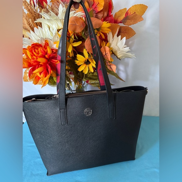 Marina Galanti EUC 2pc leather tote made in Italy - Picture 1 of 9